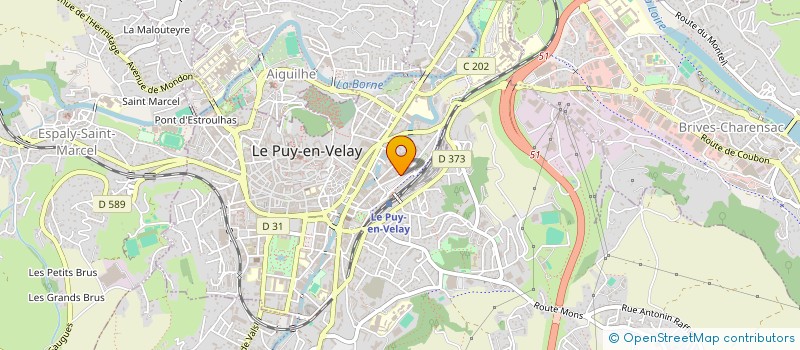 localisation de l'entreprise SCI L'ARDECHOISE à LE PUY-EN-VELAY