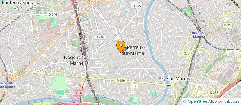localisation de l'entreprise SCI L'ARDENNE à LE PERREUX-SUR-MARNE