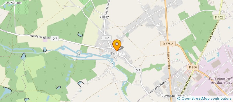 localisation de l'entreprise SCI L'ARDILLEUX  FRESNES