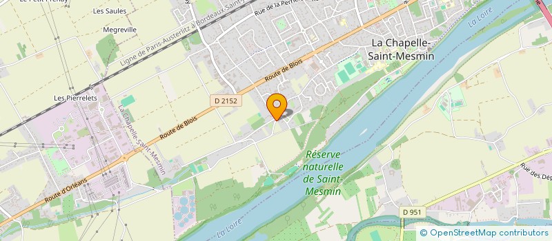 localisation de l'entreprise SCI L ARDOISE à LA CHAPELLE-SAINT-MESMIN