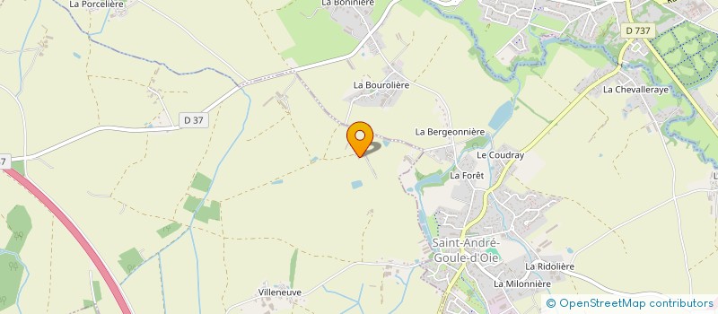 localisation de l'entreprise SCI L'ARDOUINIERE à SAINTE-FLORENCE