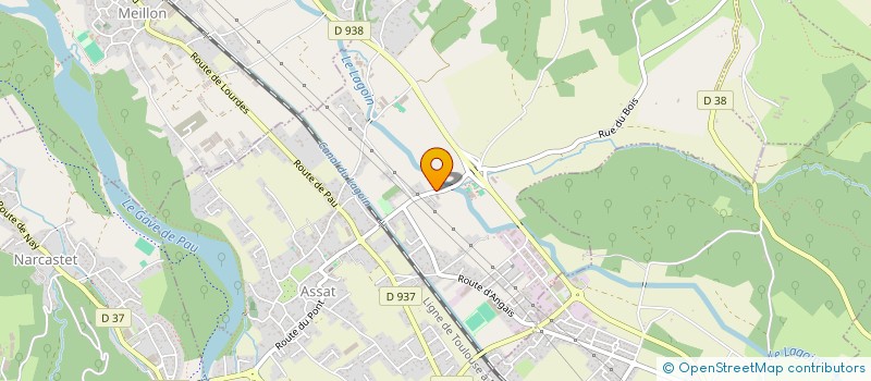 localisation de l'entreprise SCI L AREC  ASSAT