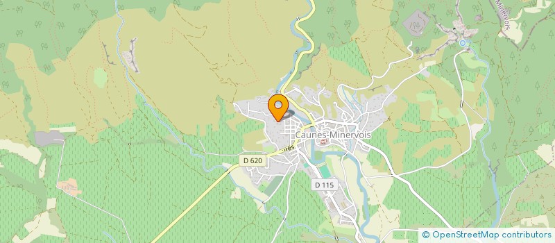 localisation de l'entreprise SCI L'ARGENT DOUBLE à CAUNES MINERVOIS