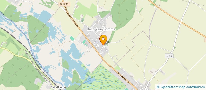 localisation de l'entreprise SCI L ARGILIERE  BELLOY-SUR-SOMME