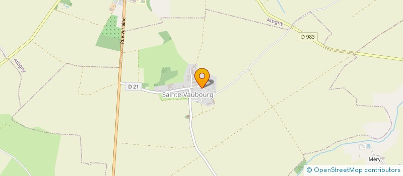 localisation de l'entreprise SCI L'ARGONNE 08  SAINTE-VAUBOURG