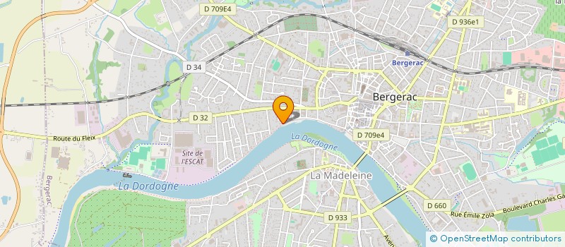 localisation de l'entreprise SCI L ARGUINE à BERGERAC