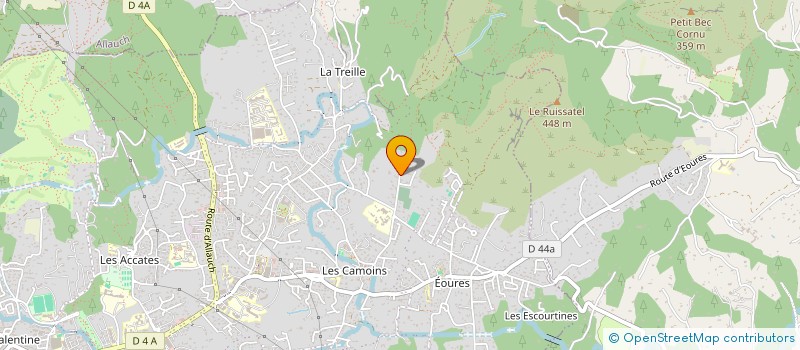 localisation de l'entreprise SCI L'ARIANDE à AUBAGNE