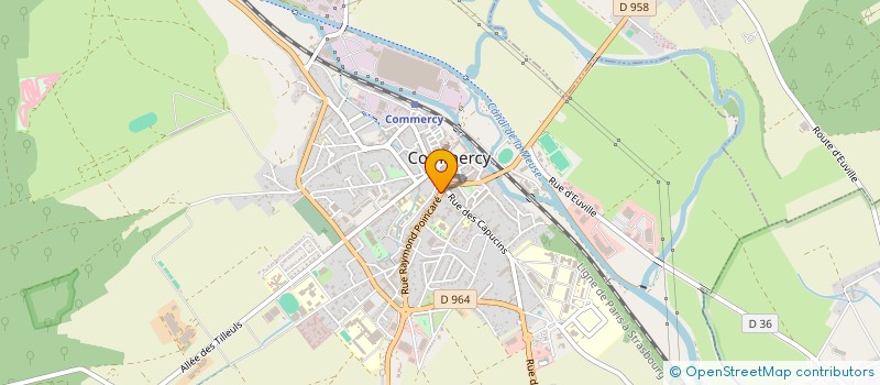 localisation de l'entreprise SCI L'ARLESIENNE à COMMERCY