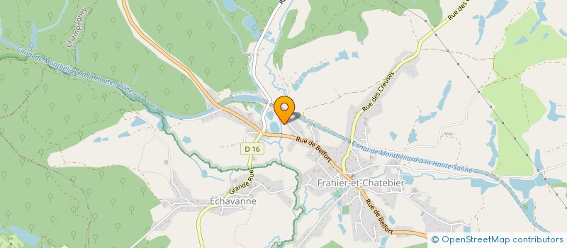 localisation de l'entreprise SCI L ARLESIENNE à FRAHIER-ET-CHATEBIER