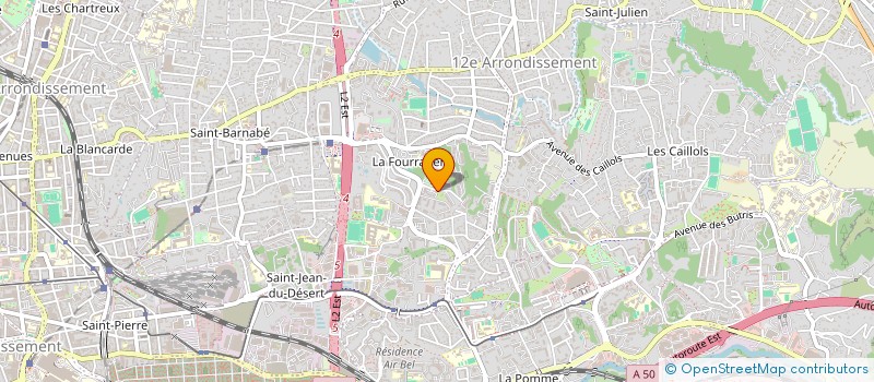 localisation de l'entreprise SCI L'ARLESIENNE II à MARSEILLE