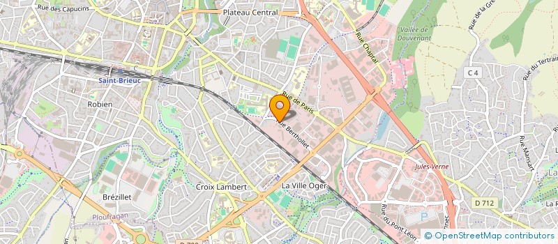 localisation de l'entreprise SCI L ARMORICAINE à SAINT-BRIEUC