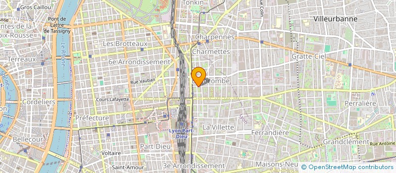 localisation de l'entreprise SCI L'AROLA  LYON