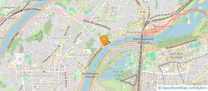 localisation de l'entreprise SCI L'ARRAYO  CALUIRE-ET-CUIRE