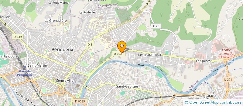 localisation de l'entreprise SCI L ARSAULT à PERIGUEUX