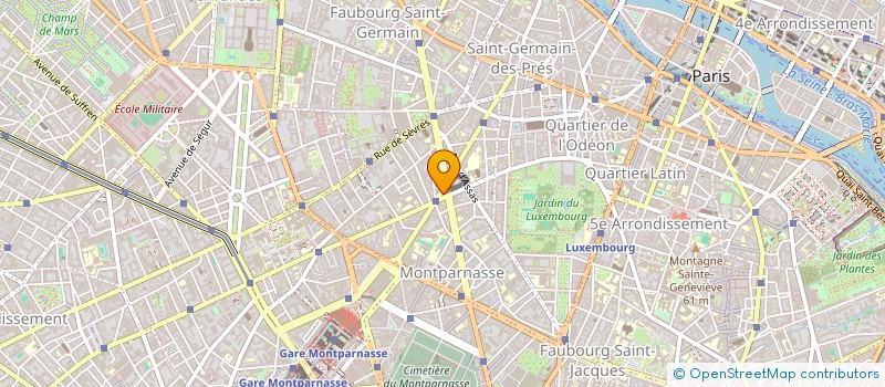 localisation de l'entreprise SCI L'ARSENAL  PARIS