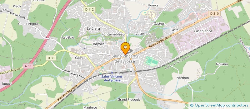 localisation de l'entreprise SCI L'ARTHEZIENNE  TOSSE