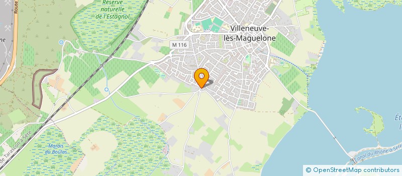 localisation de l'entreprise SCI L ARTIMON à VILLENEUVE-LES-MAGUELONE