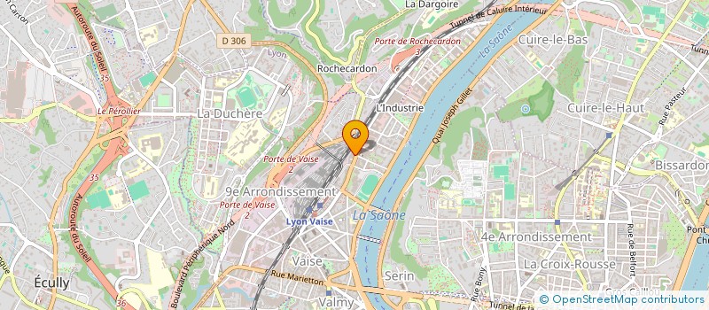 localisation de l'entreprise SCI L ARTISANALE DU BATIMENT  LYON