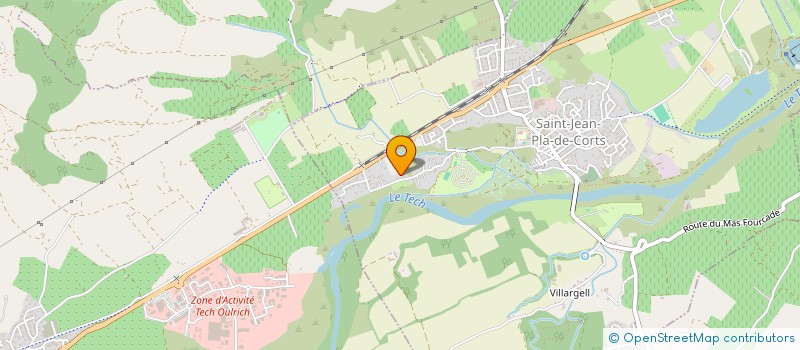 localisation de l'entreprise SCI L'ARTISTE  SAINT-JEAN-PLA-DE-CORTS