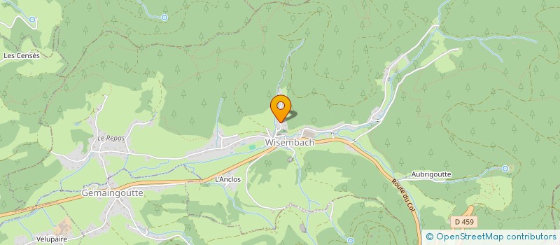 localisation de l'entreprise SCI L'AS DE COEUR  WISEMBACH