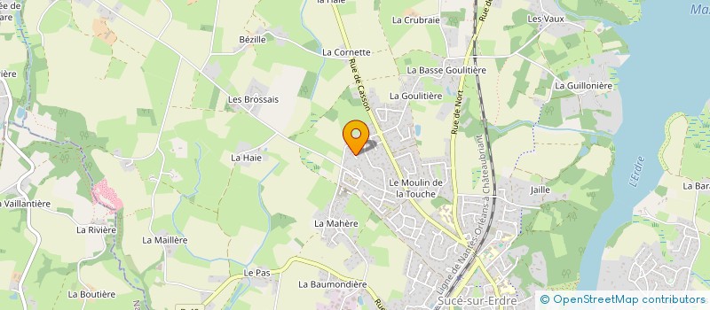 localisation de l'entreprise SCI L'ASCENSION  SUCE-SUR-ERDRE