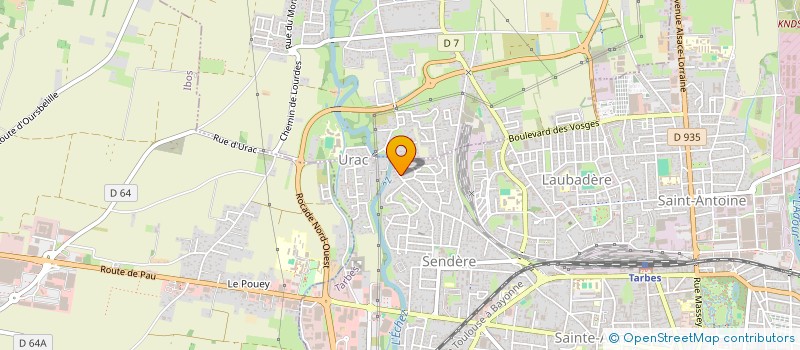 localisation de l'entreprise SCI L'ASCENSION IMMOBILIERE  TARBES