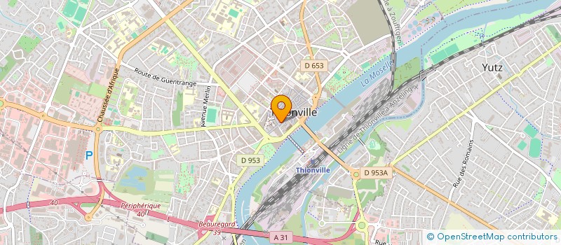 localisation de l'entreprise SCI L.ASMP. à THIONVILLE