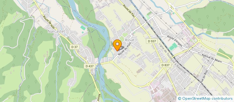 localisation de l'entreprise SCI L'ASSATOISE  ASSAT