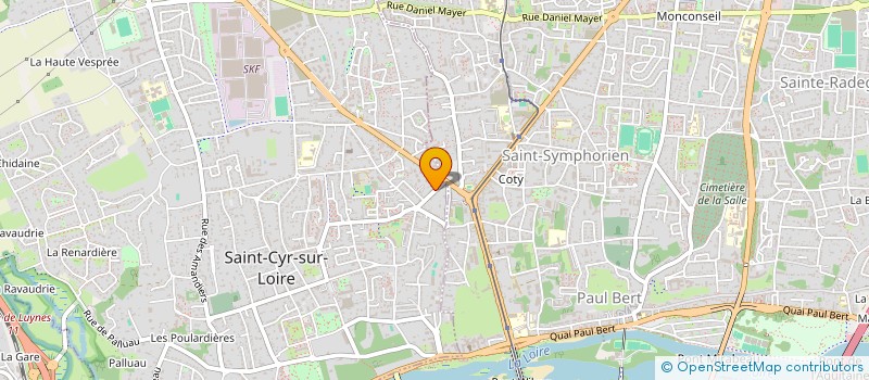 localisation de l'entreprise SCI L'ASSISE  SAINT CYR SUR LOIRE