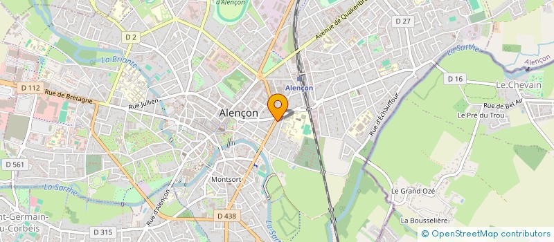 localisation de l'entreprise SCI L'ASSUES à ALENCON