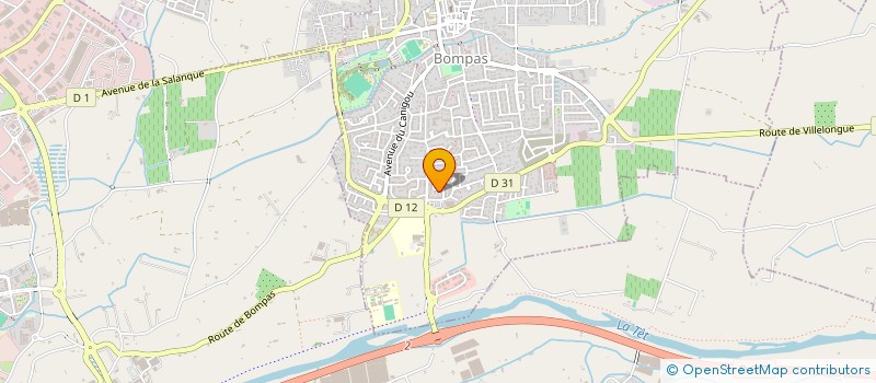 localisation de l'entreprise SCI L'ASTANG à BOMPAS