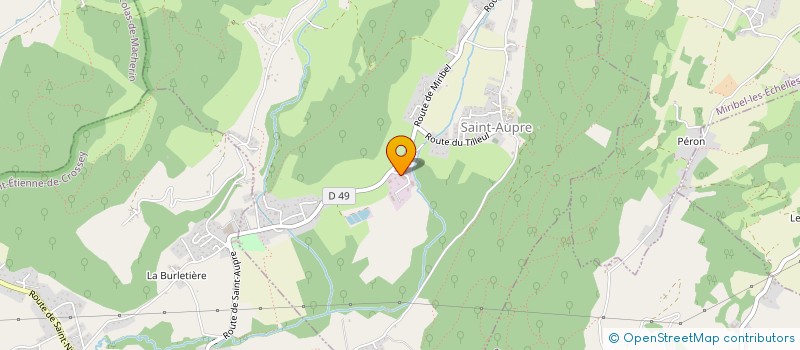 localisation de l'entreprise SCI L'ASTELLE DU MARAIS  SAINT-AUPRE