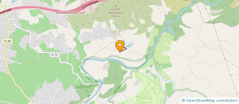 localisation de l'entreprise SCI L ASTRAGALE  VIDAUBAN