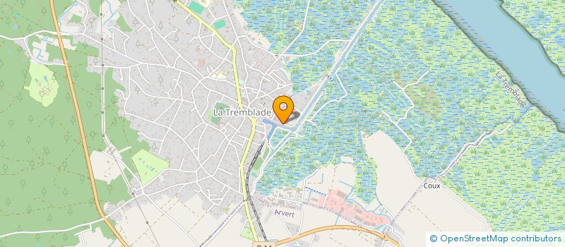 localisation de l'entreprise SCI L'ATELIER  LA TREMBLADE