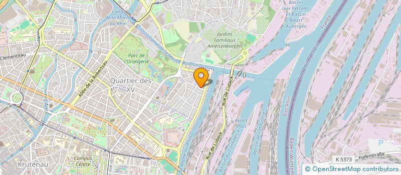 localisation de l'entreprise SCI L'ATELIER  STRASBOURG