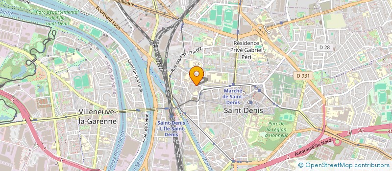 localisation de l'entreprise SCI L'ATELIER à SAINT-DENIS