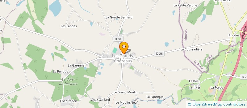 localisation de l'entreprise SCI L'ATELIER à ARNAC-LA-POSTE