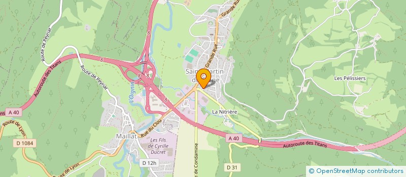 localisation de l'entreprise SCI L'ATELIER  SAINT-MARTIN-DU-FRENE