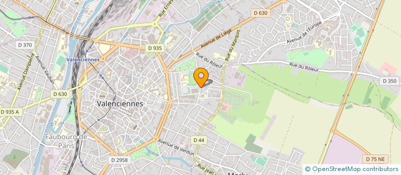 localisation de l'entreprise SCI L'ATELIER à VALENCIENNES
