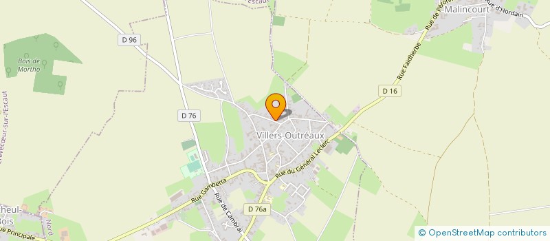 localisation de l'entreprise SCI L'ATELIER  VILLERS-OUTREAUX