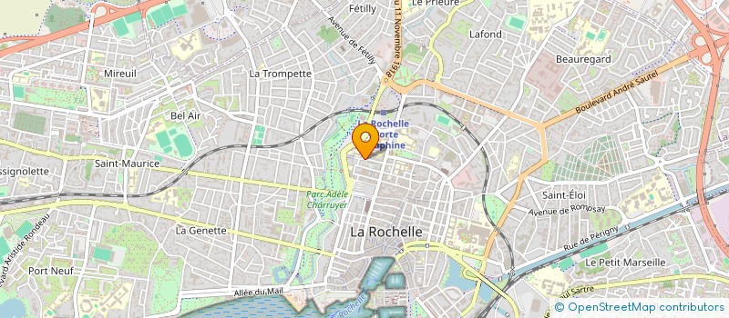 localisation de l'entreprise SCI L'ATELIER D'AURELIA  LA ROCHELLE