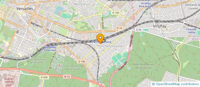 localisation de l'entreprise SCI L'ATELIER DU 26 à VERSAILLES