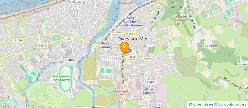 localisation de l'entreprise SCI L'ATELIER DU SHIPIE à DIVES-SUR-MER
