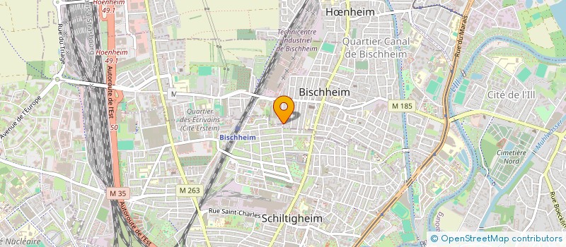 localisation de l'entreprise SCI L'ATELIER INVEST  BISCHHEIM