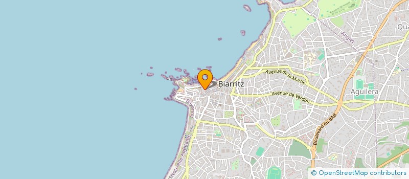 localisation de l'entreprise SCI L'ATLANTIQUE à BIARRITZ