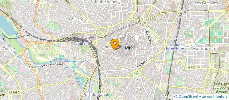 localisation de l'entreprise SCI L'ATLANTIQUE à DIJON