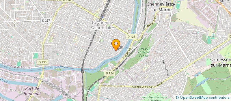 localisation de l'entreprise SCI L'ATLAS à SAINT-MAUR-DES-FOSSES