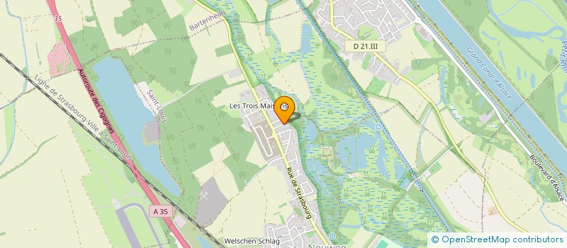 localisation de l'entreprise SCI L'ATOLL  SAINT-LOUIS