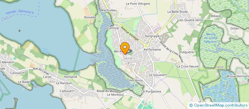 localisation de l'entreprise SCI L'ATOME à SENE