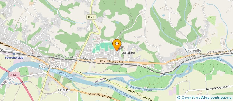 localisation de l'entreprise SCI L ATRE  PEYREHORADE